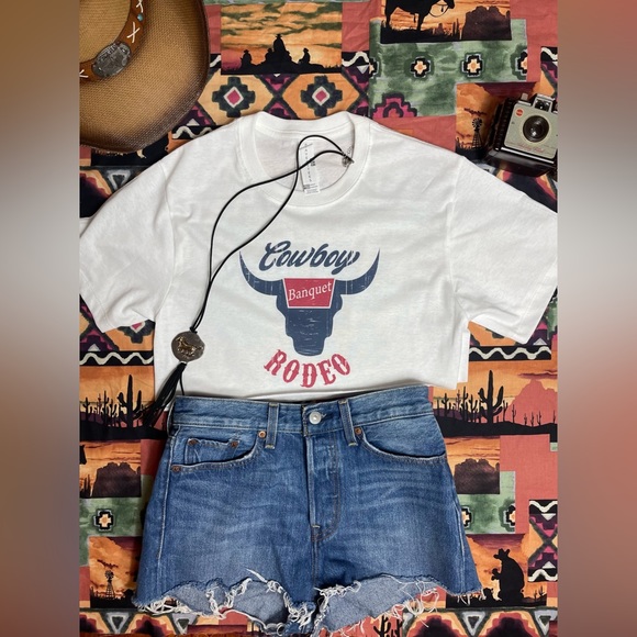 Tops White Coors Banquet Crop Top Poshmark